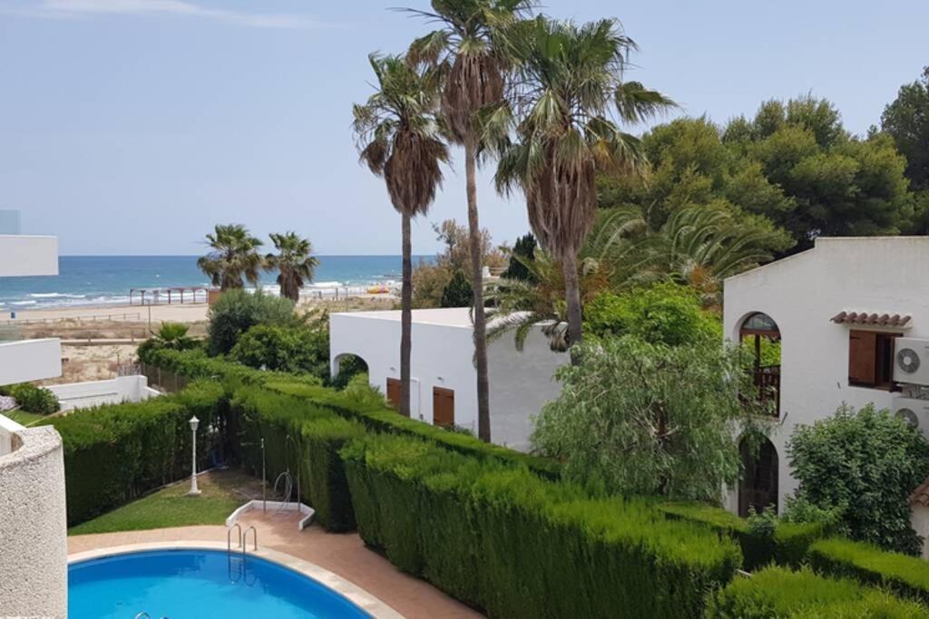 Neu Renoviertes Strandappartment Mit Meerblick Alcoceber Ngoại thất bức ảnh